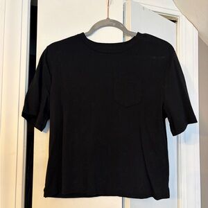 a new day Black Crew Neck Tee